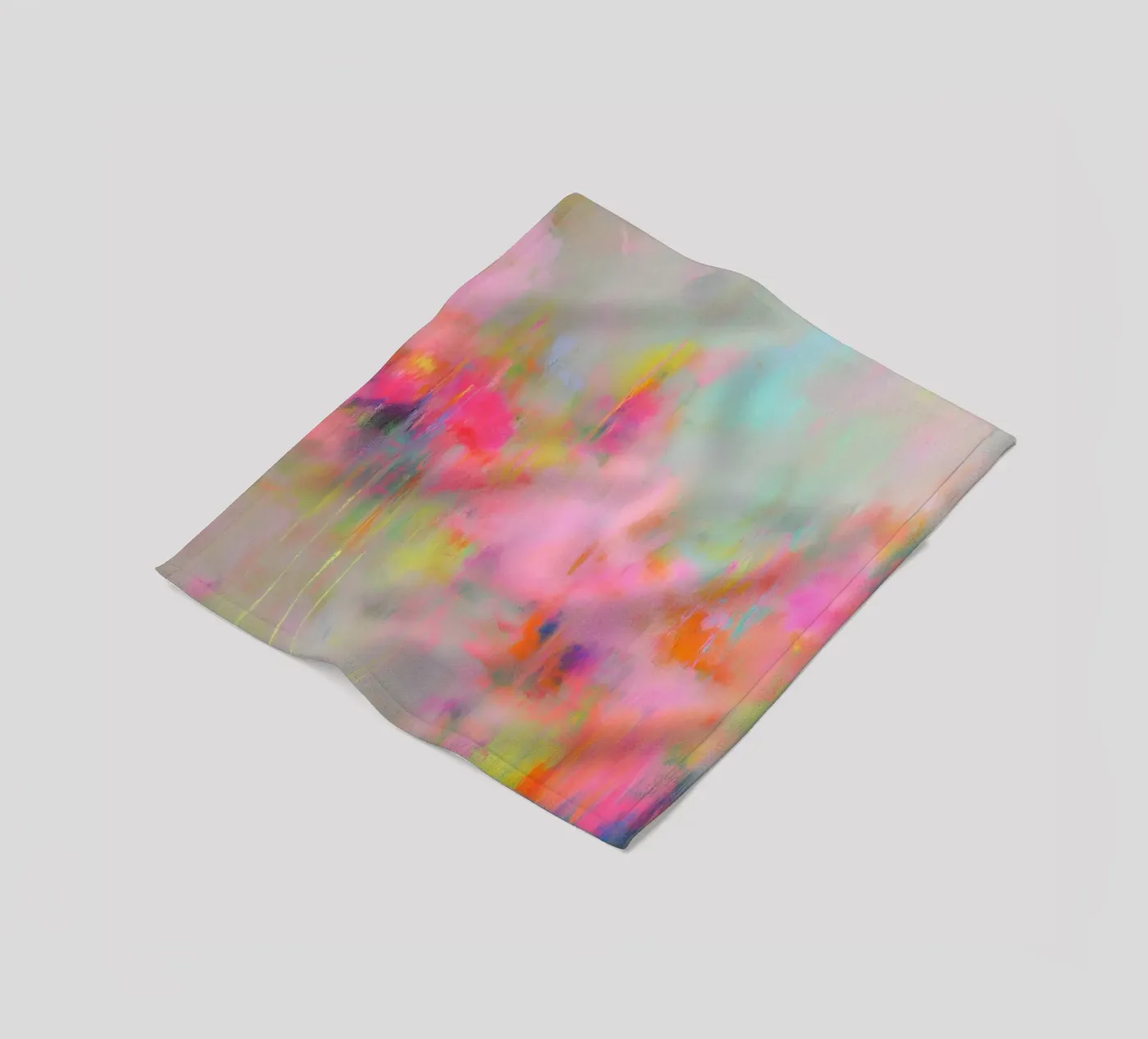 Dinamismo vivace al neon coperta in pile da Carinaprint