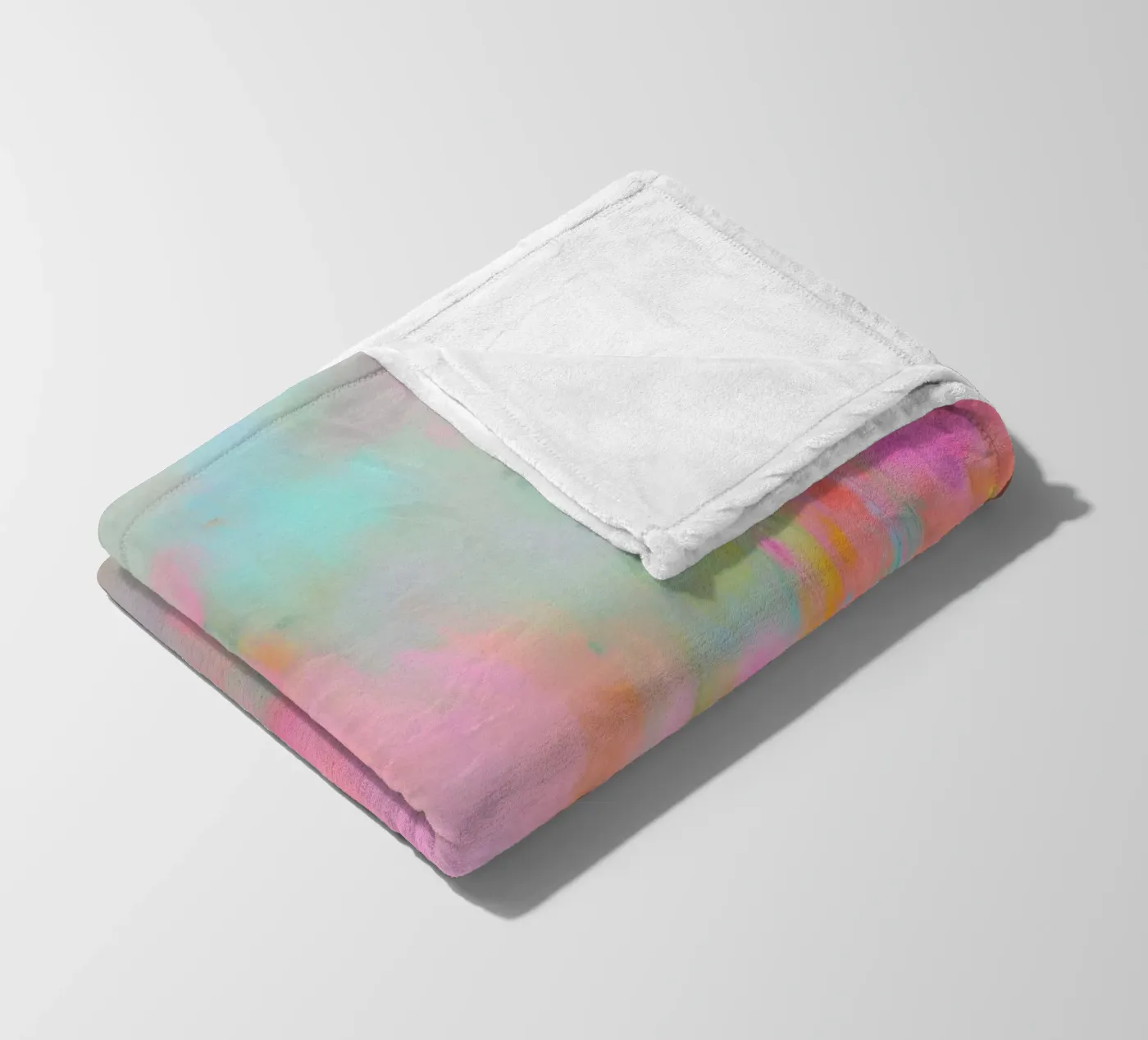 Dinamismo vivace al neon coperta in pile da Carinaprint