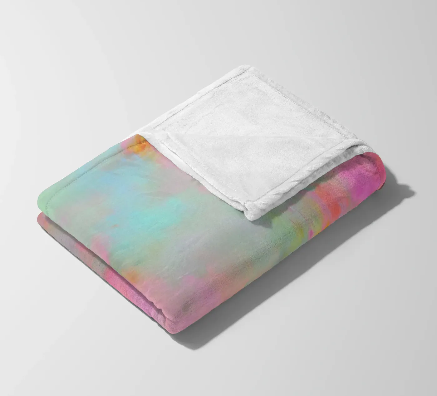 Dinamismo vivace al neon coperta in pile da Carinaprint