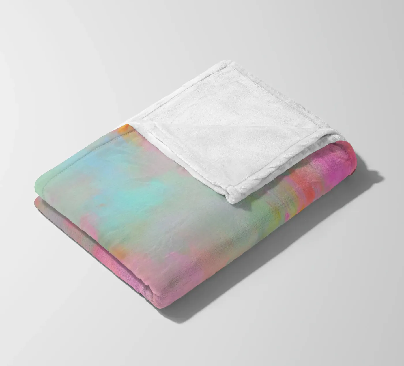 Dinamismo vivace al neon coperta in pile da Carinaprint