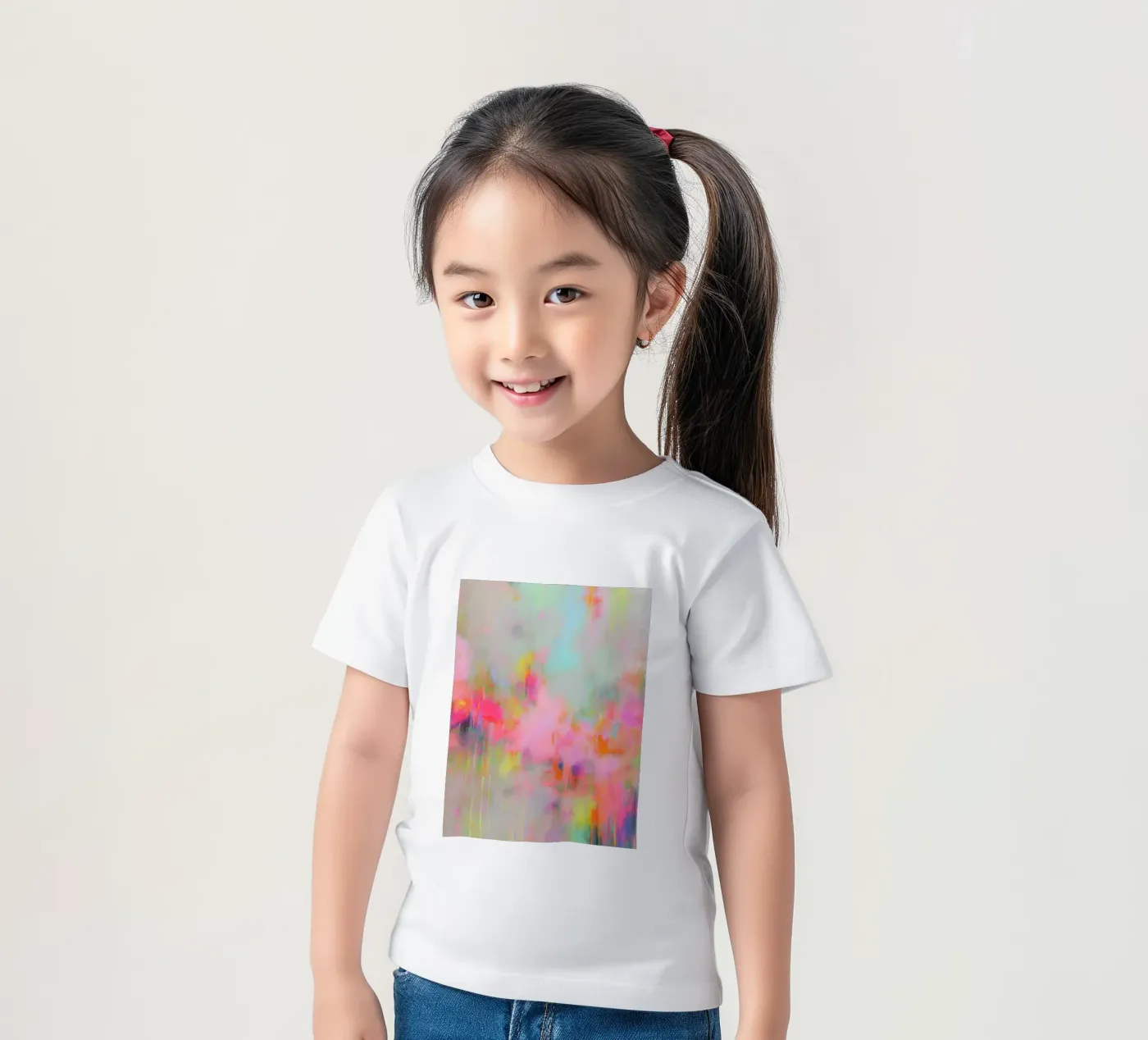Dinamismo vivace al neon t-shirt bambini da Carinaprint