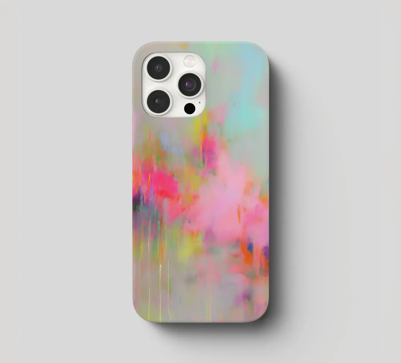 Dinamismo vivace al neon cover iphone da Carinaprint