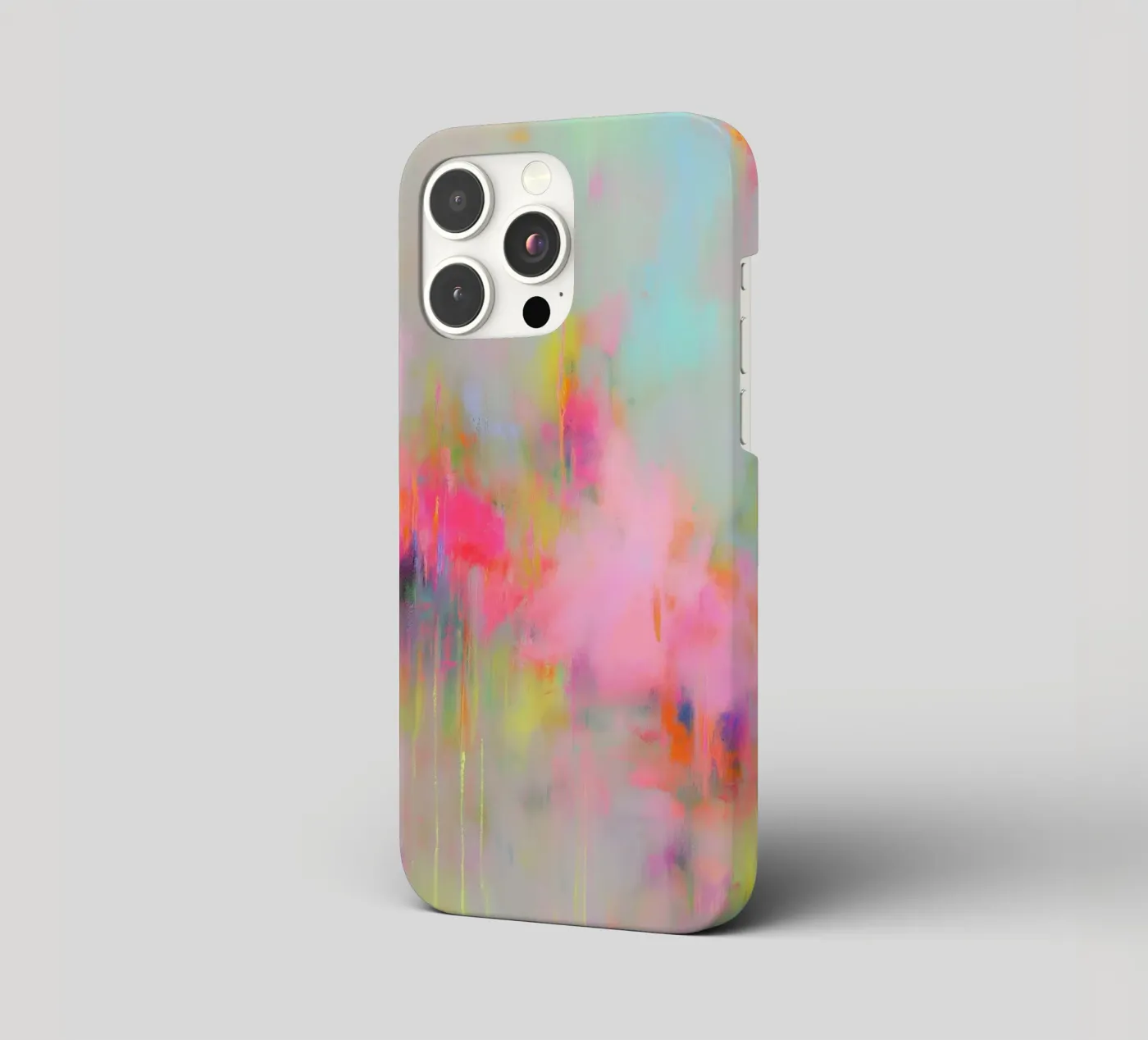 Dinamismo vivace al neon cover iphone da Carinaprint