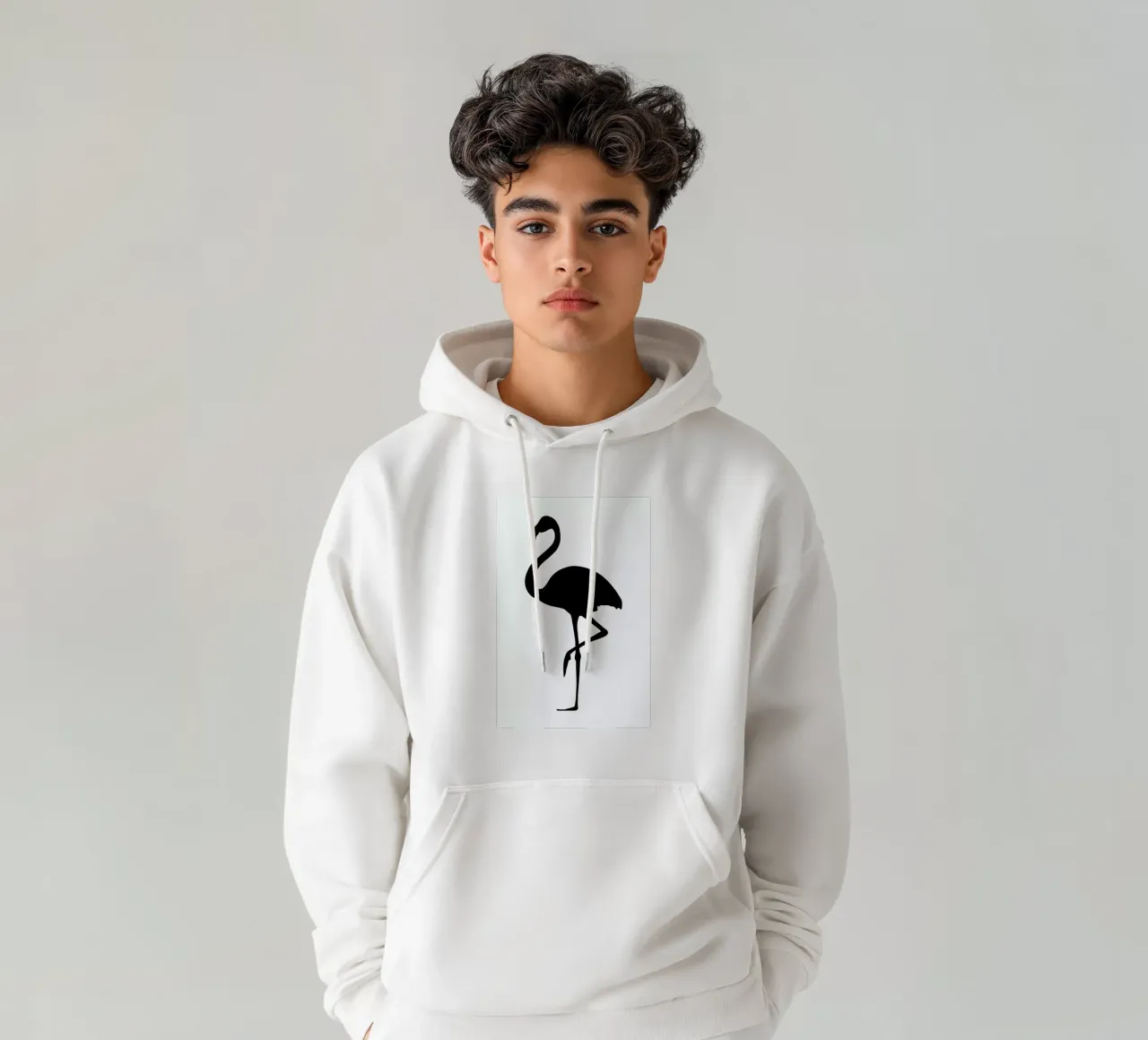 Flamingo felpa con cappuccio da Honeymoon Hotel