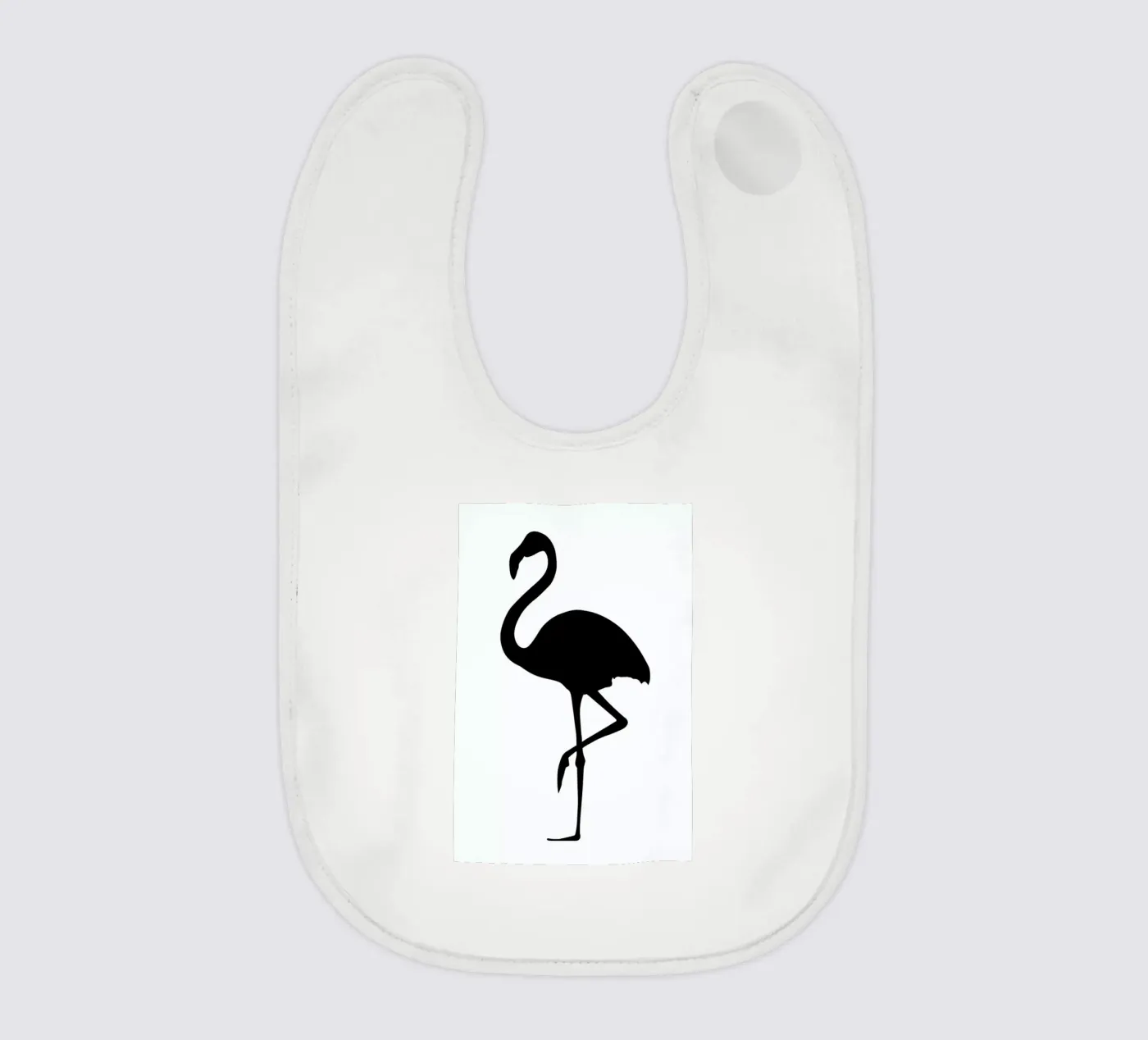 Flamingo baby slabbetje van Honeymoon Hotel