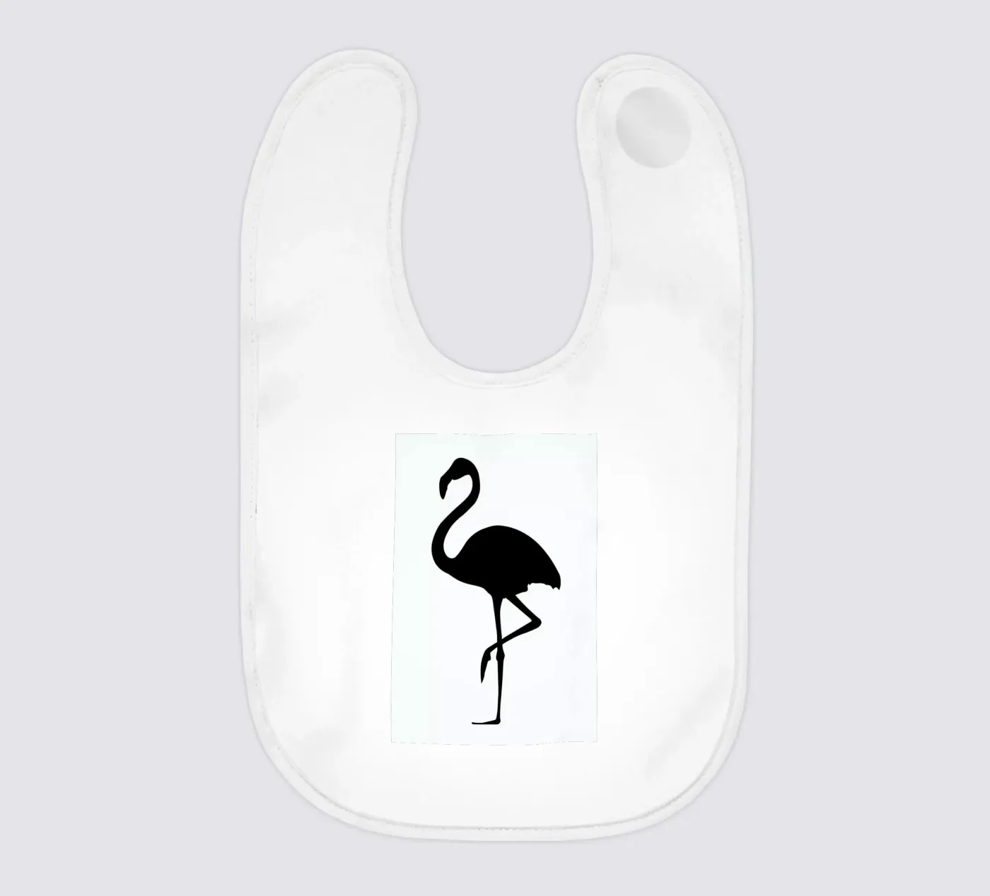 Flamingo baby slabbetje van Honeymoon Hotel