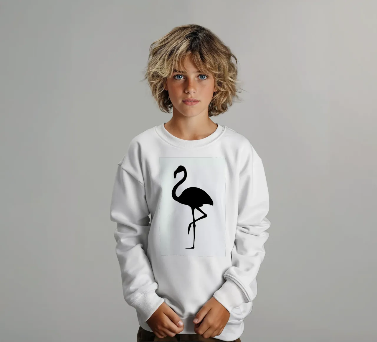 Flamingo felpa bambino da Honeymoon Hotel