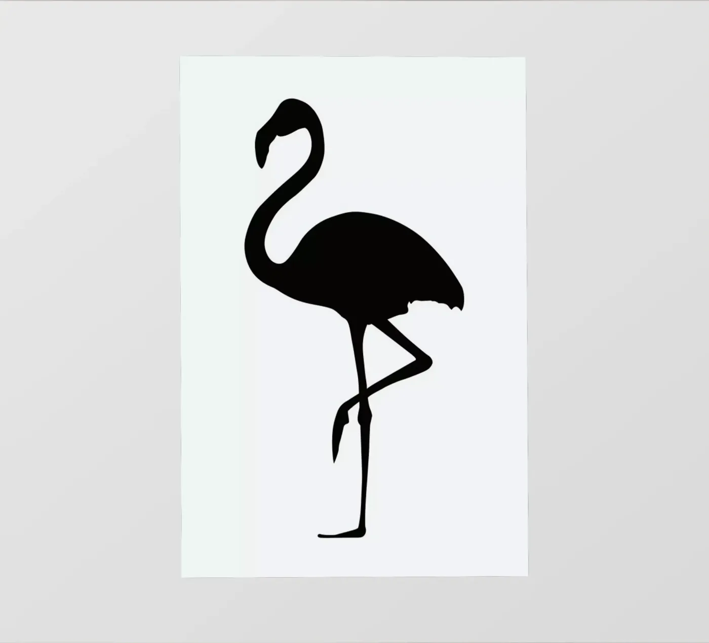 Flamingo pellicola backlit da Honeymoon Hotel