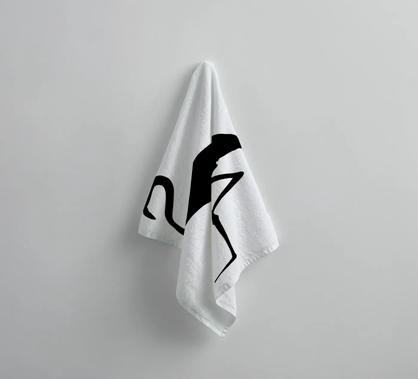 Flamingo towel by Honeymoon Hotel
