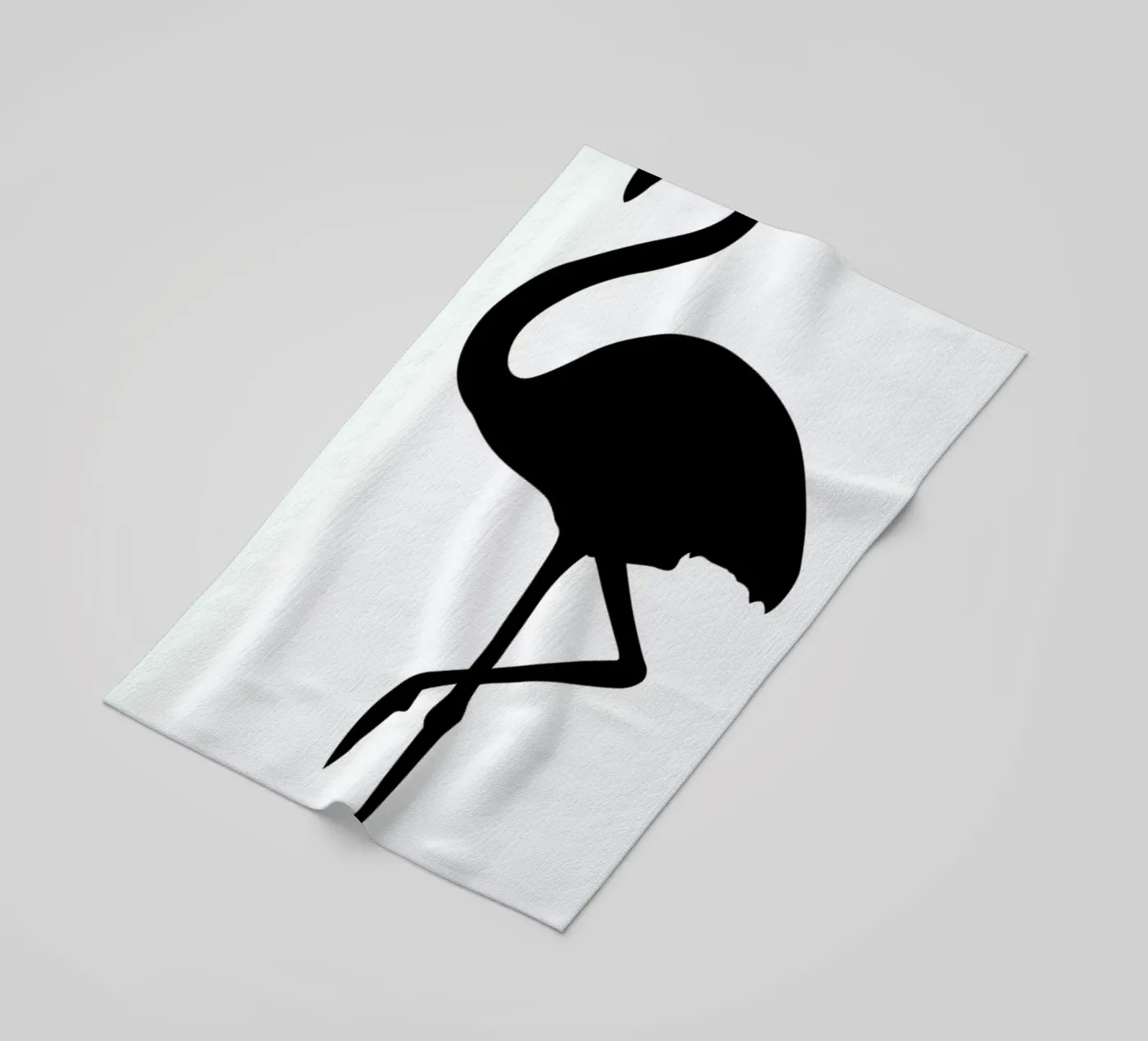 Flamingo beach towel by Honeymoon Hotel
