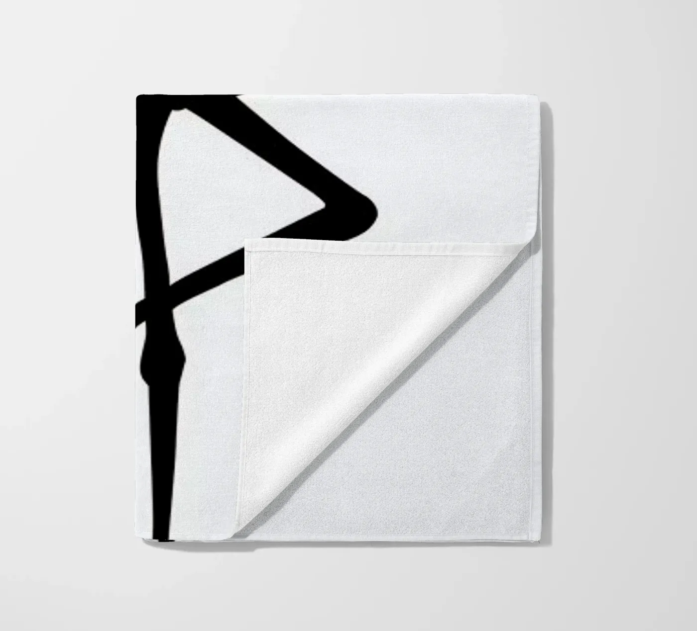 Flamingo beach towel by Honeymoon Hotel