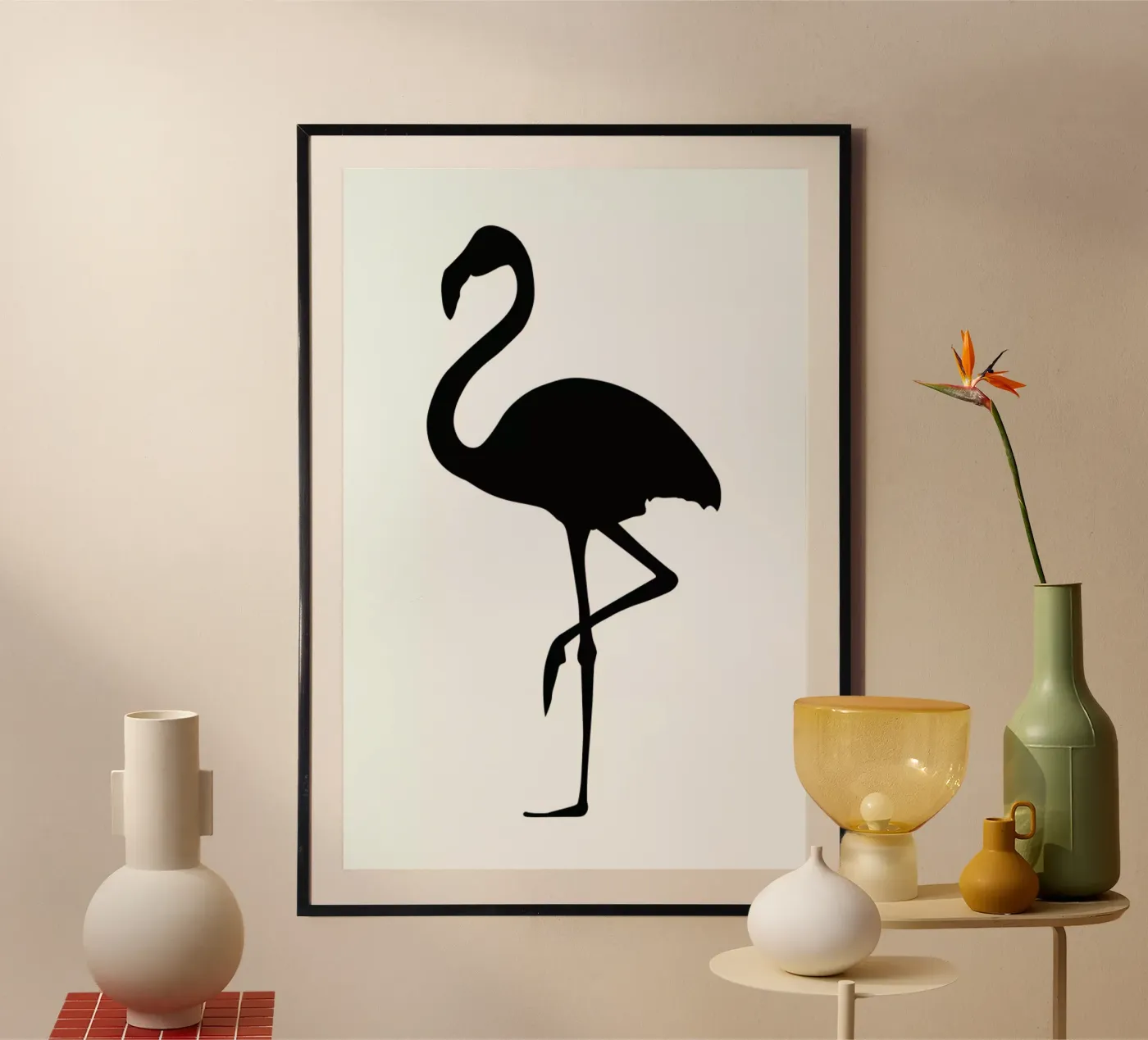 Flamingo poster da Honeymoon Hotel