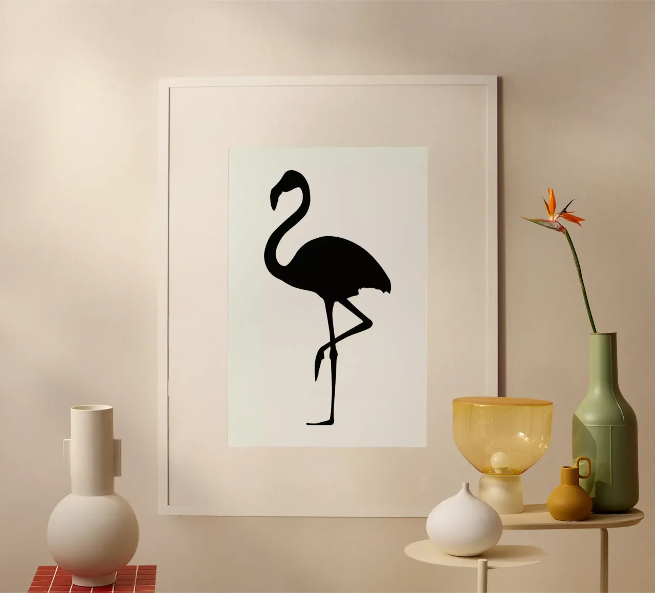 Flamingo poster da Honeymoon Hotel