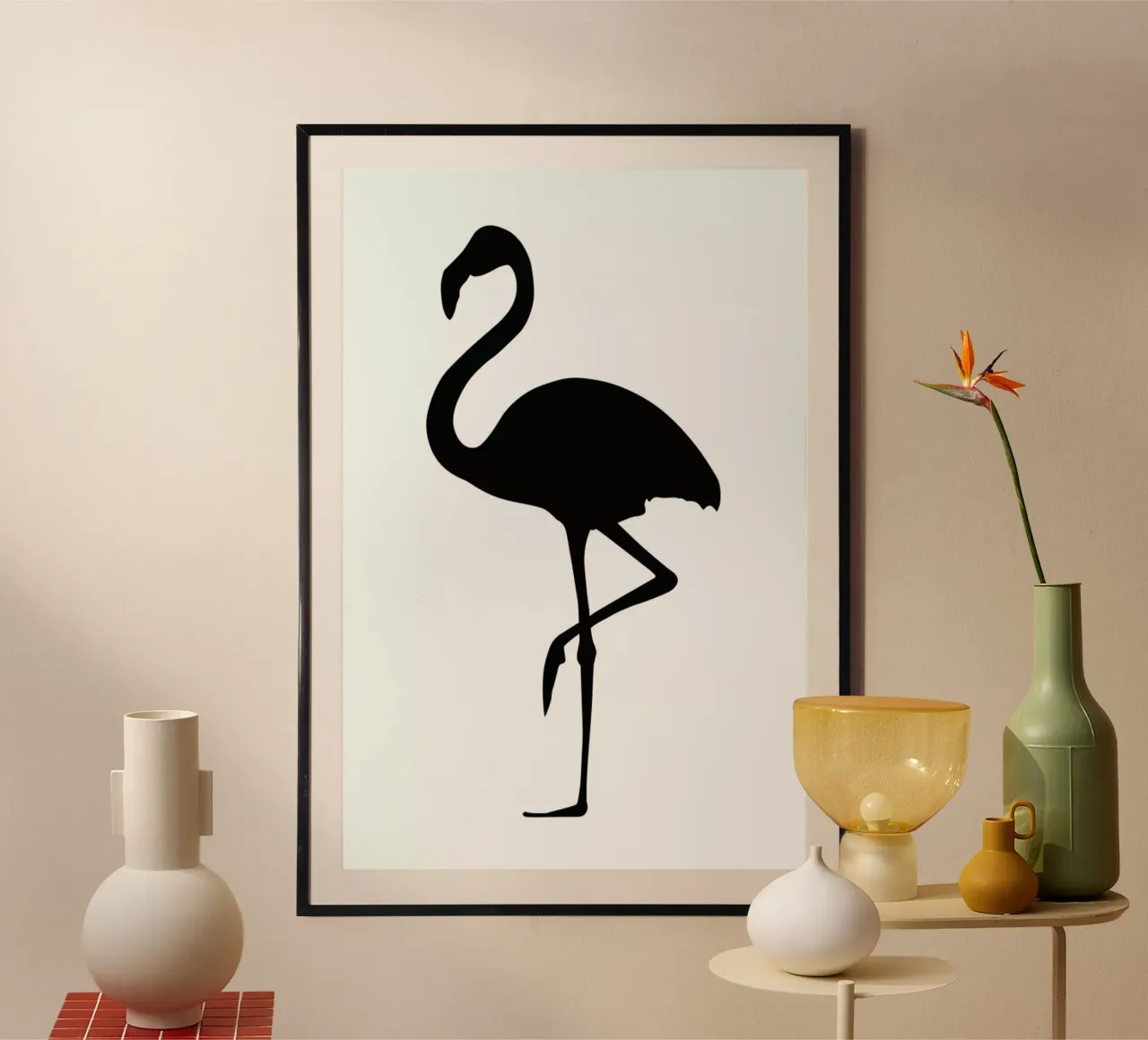 Flamingo poster da Honeymoon Hotel