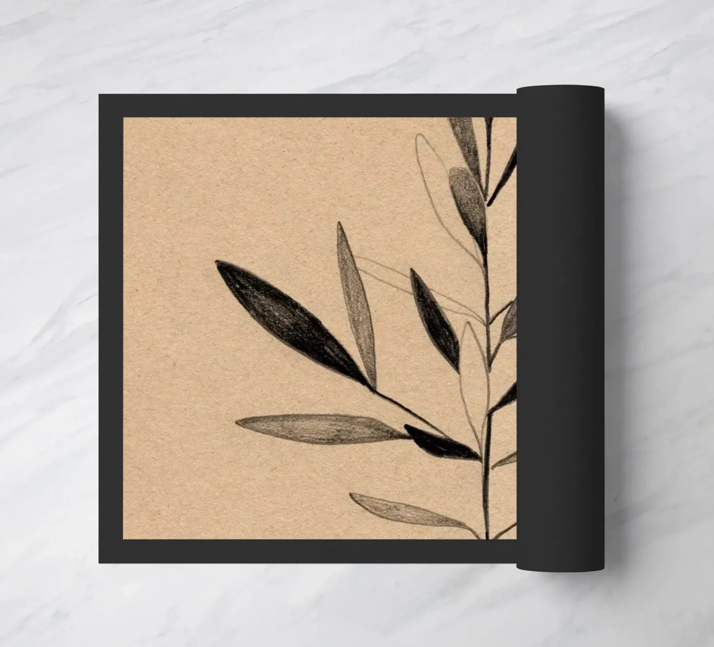 Olive deurmat van Ekaterina Koroleva