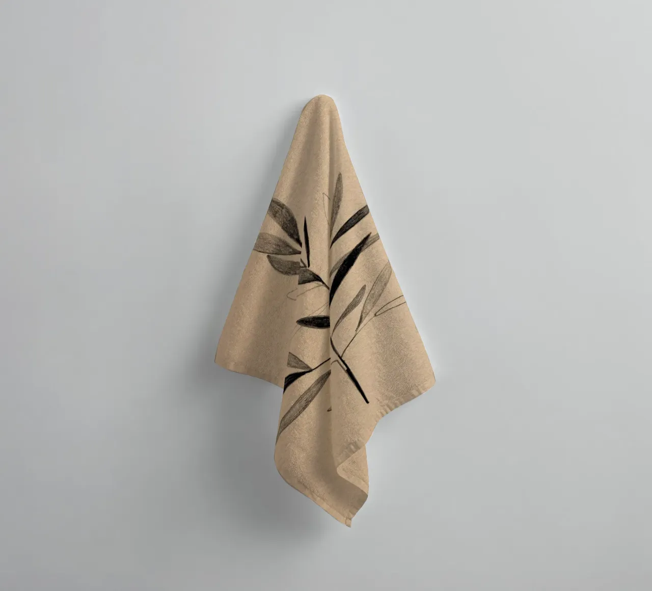 Olive badhanddoek van Ekaterina Koroleva