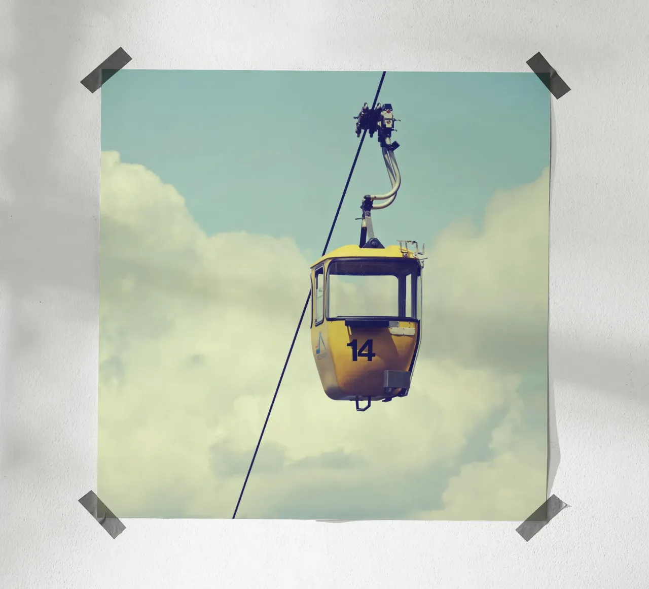 SeilBahn poster da stine wiemann