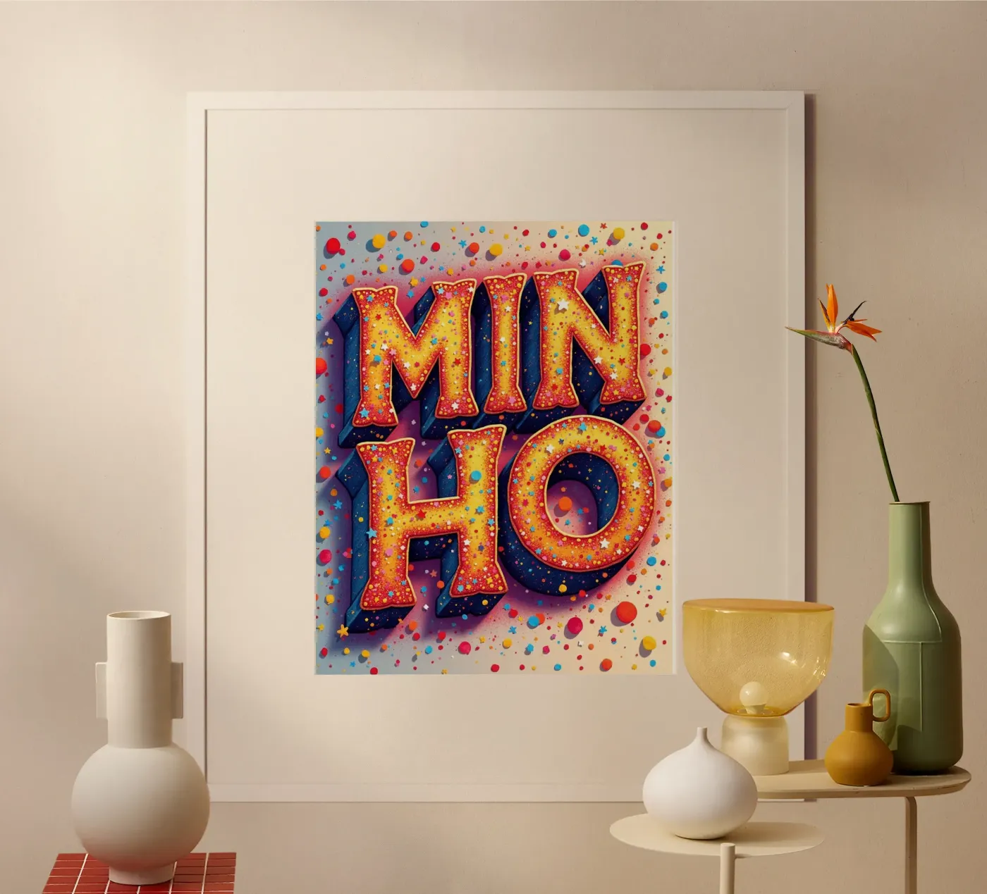 MIN HO poster by CASTILO Namengalerie
