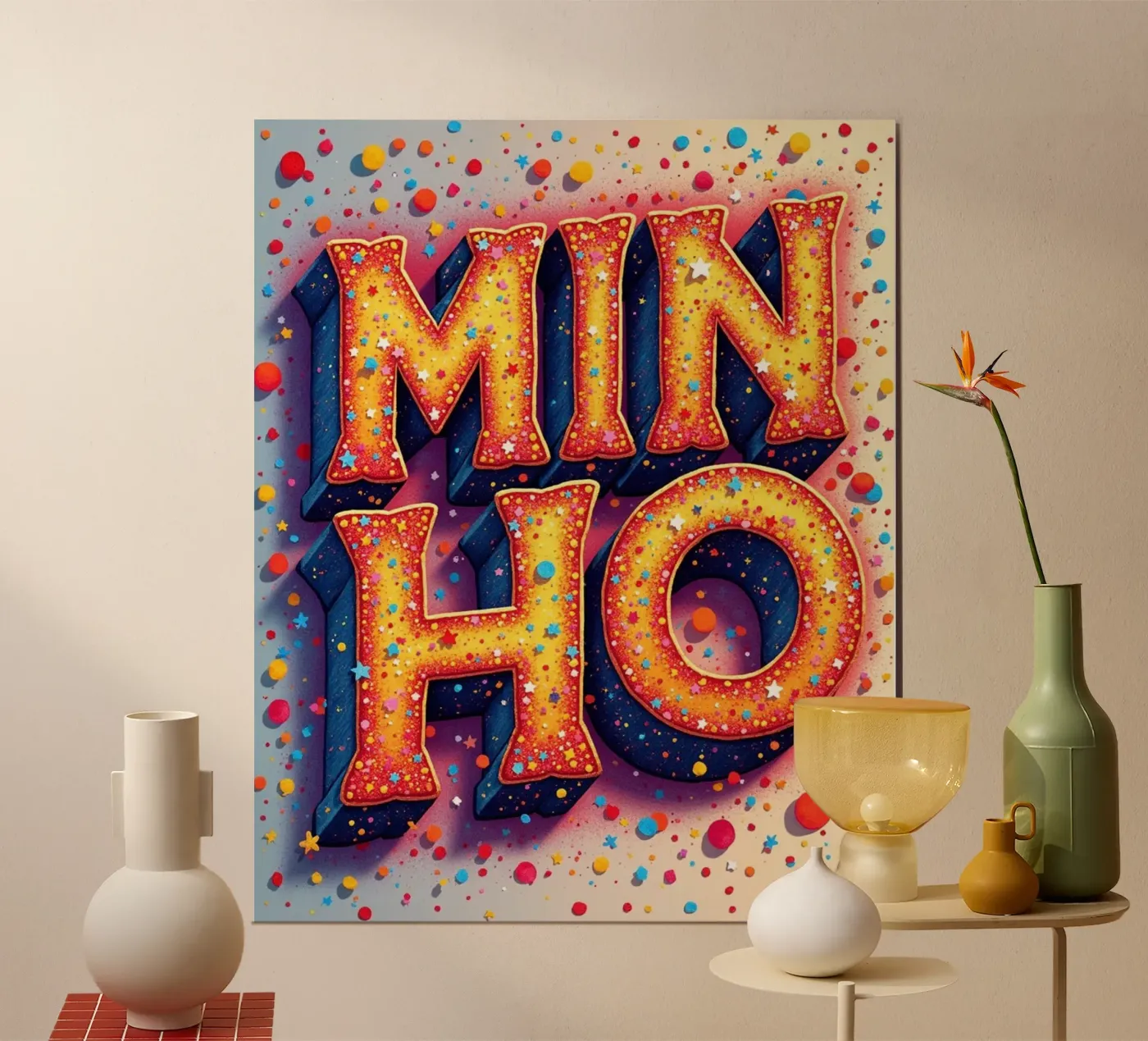MIN HO poster by CASTILO Namengalerie