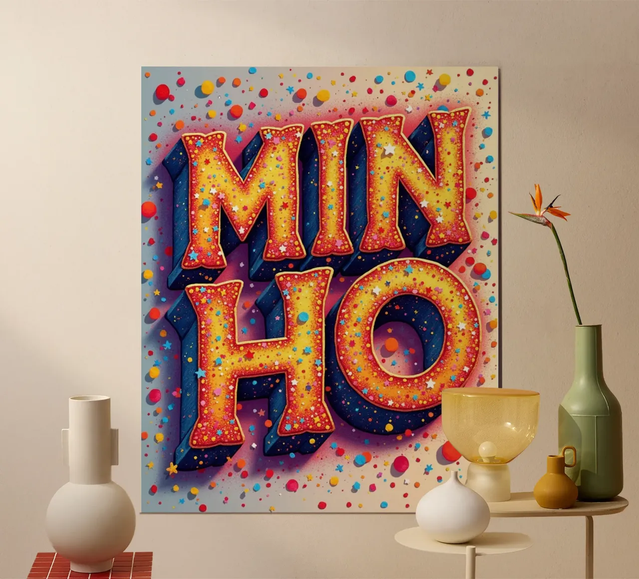 MIN HO poster da CASTILO Namengalerie