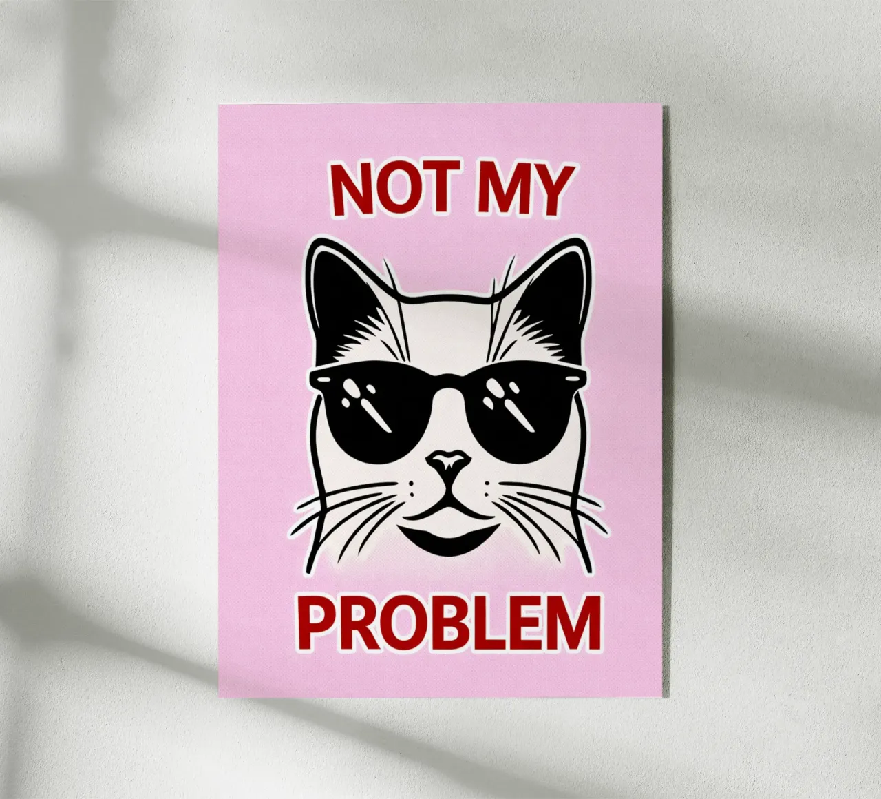 not my problem plexiglass da Goldend