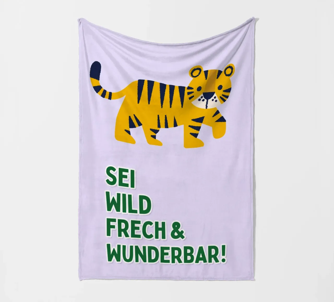 sei wild Fleecedecke von Goldend