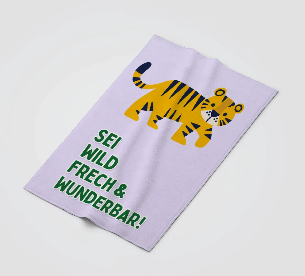 sei wild Fleecedecke von Goldend