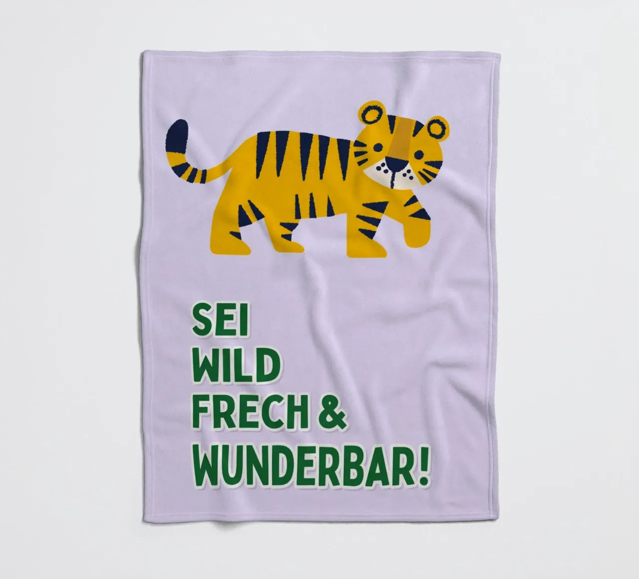 sei wild Fleecedecke von Goldend