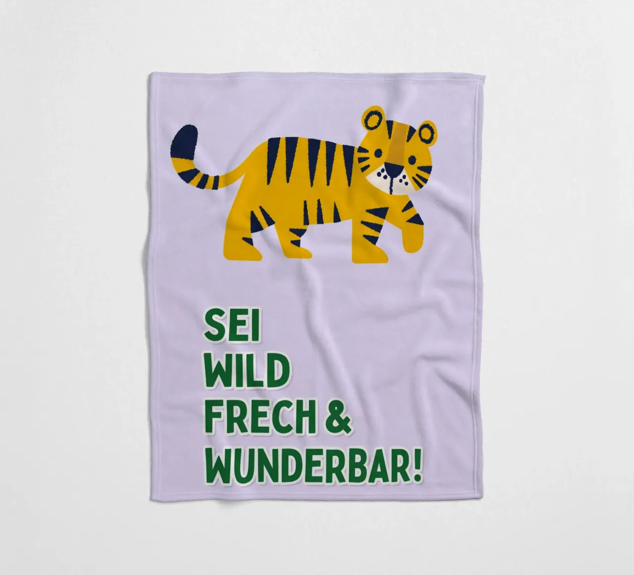 sei wild Fleecedecke von Goldend