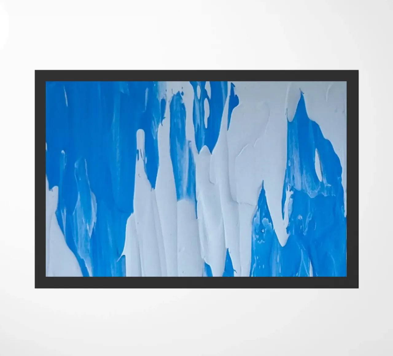 Between blues deurmat van Dopamine Goods