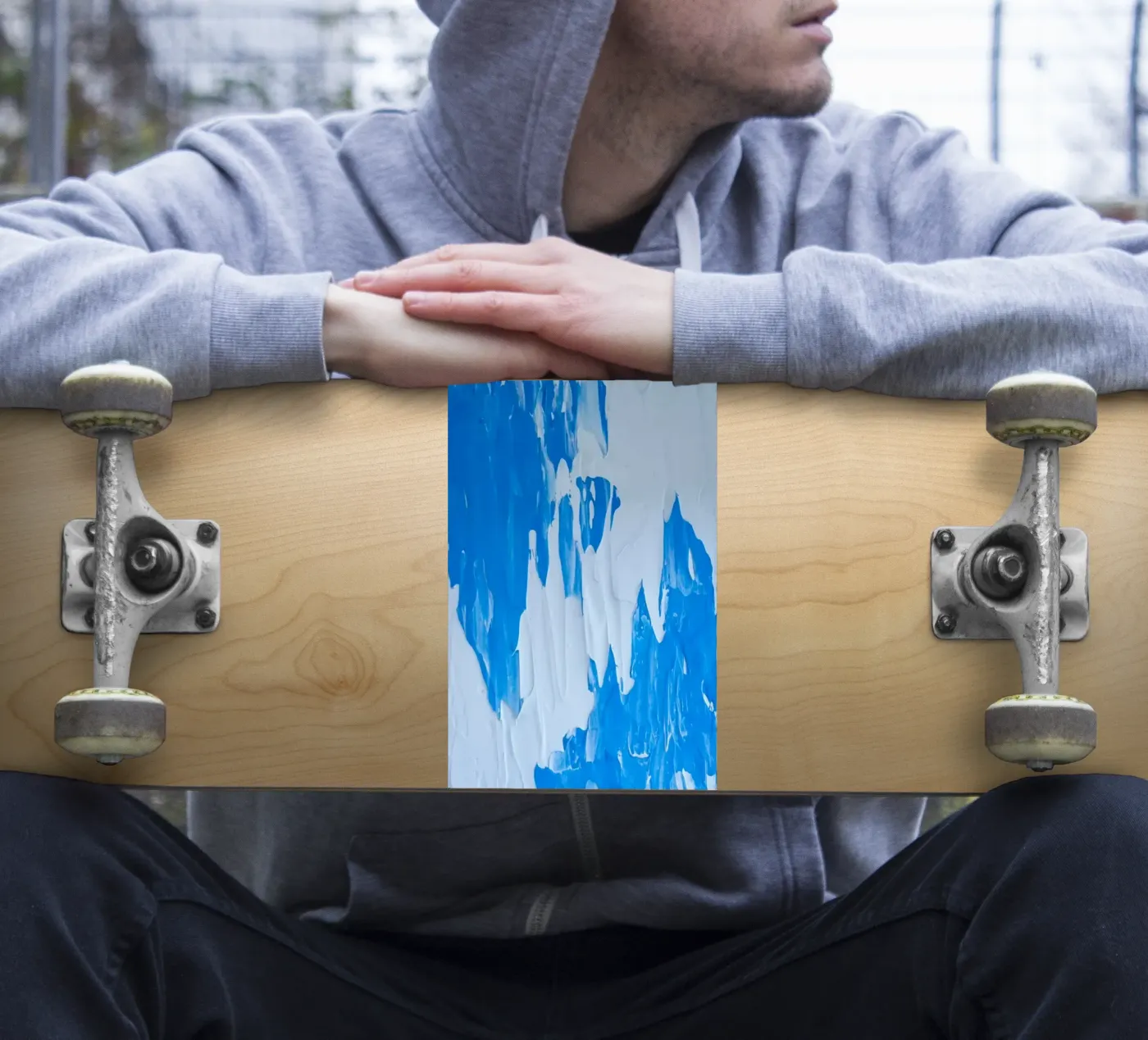 Between blues sticker by Dopamine Goods