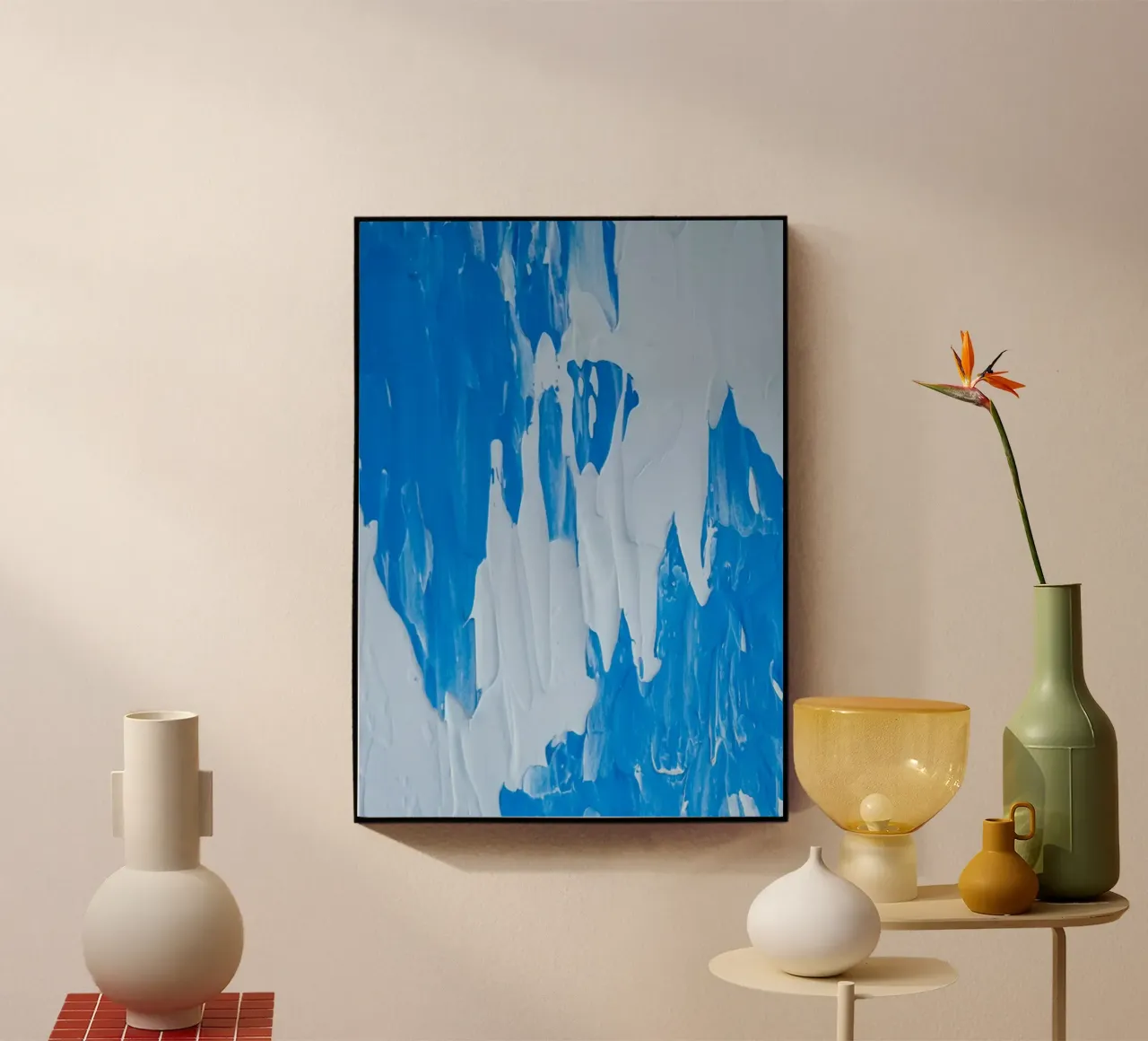 Between blues plexiglass da Jeanette Haga