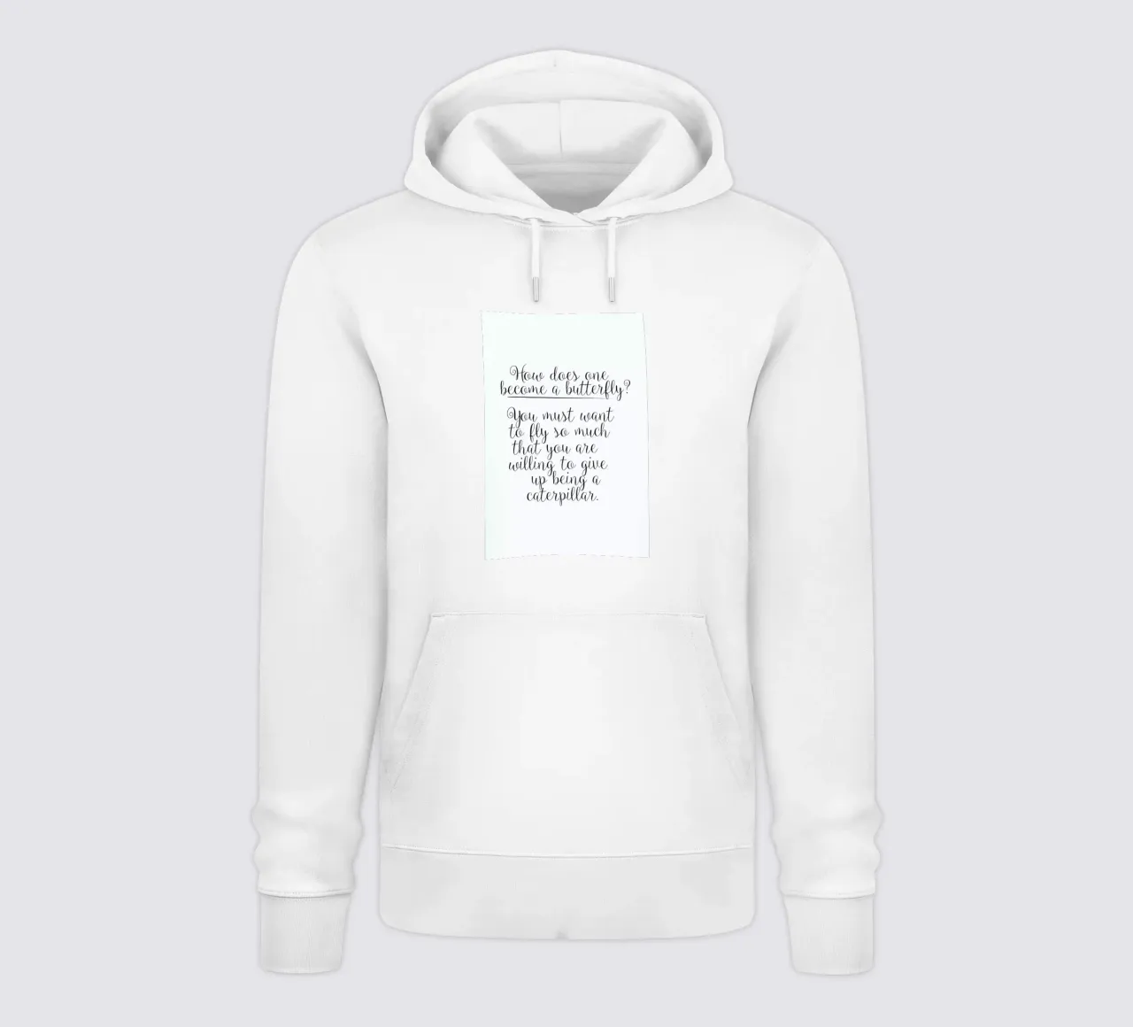 How Does One Become A Butterfly felpa con cappuccio da Honeymoon Hotel