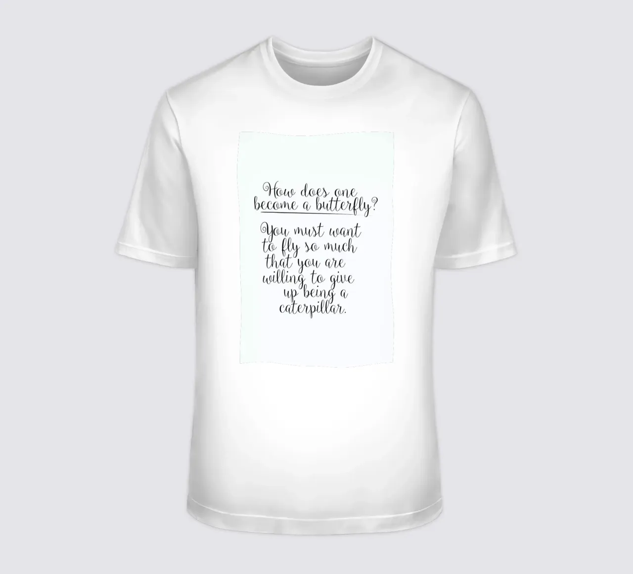 How Does One Become A Butterfly t-shirt da Honeymoon Hotel