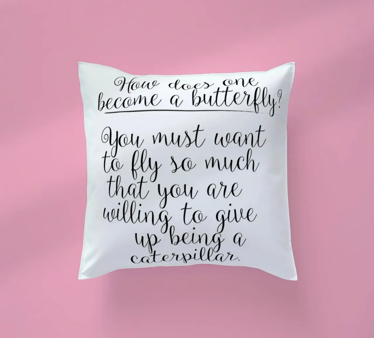 How Does One Become A Butterfly cuscino da Honeymoon Hotel