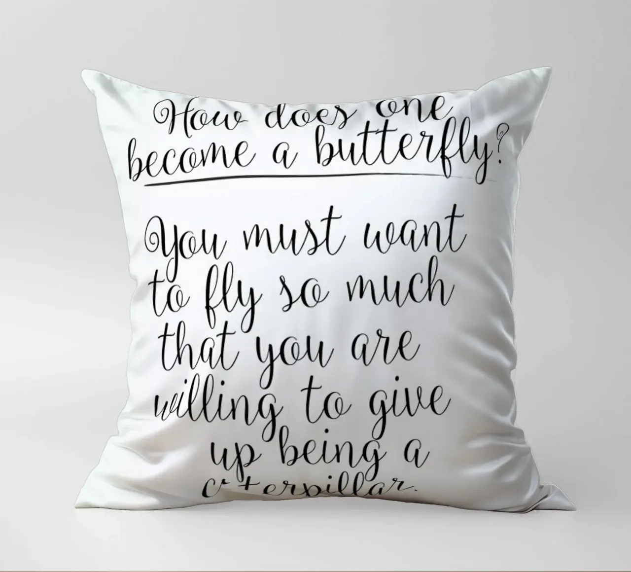 How Does One Become A Butterfly cuscino da Honeymoon Hotel
