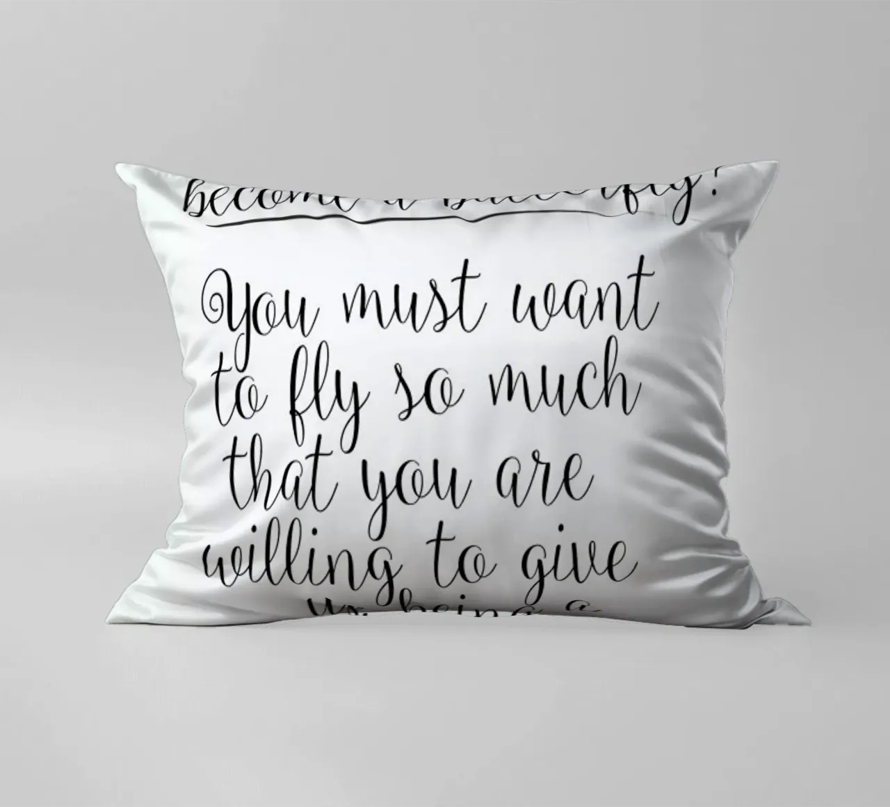 How Does One Become A Butterfly cuscino da Honeymoon Hotel