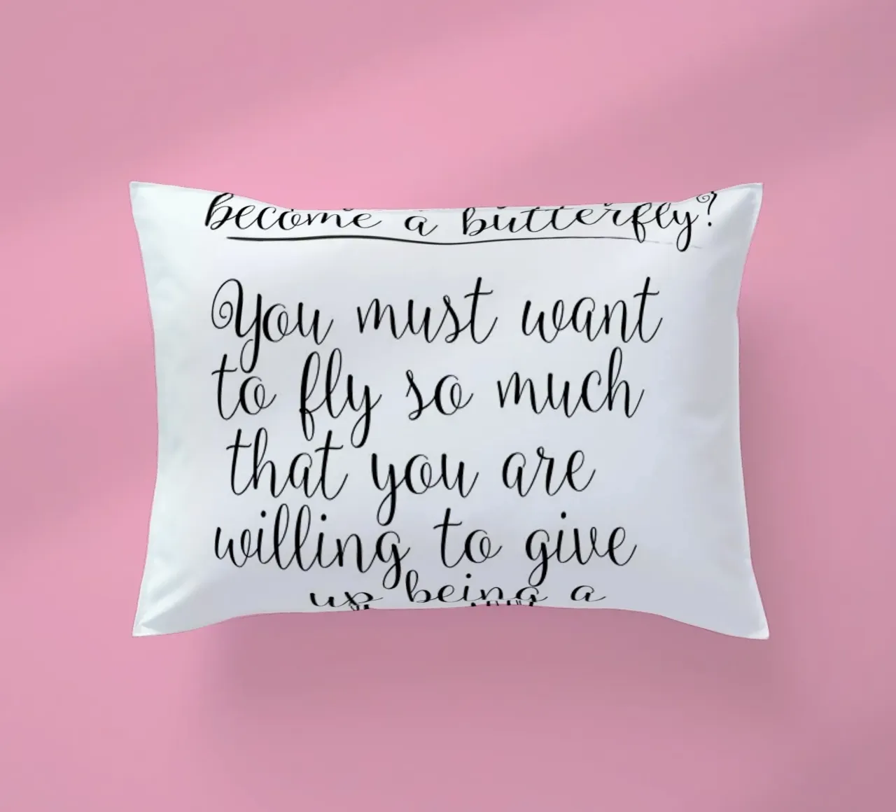 How Does One Become A Butterfly cuscino da Honeymoon Hotel