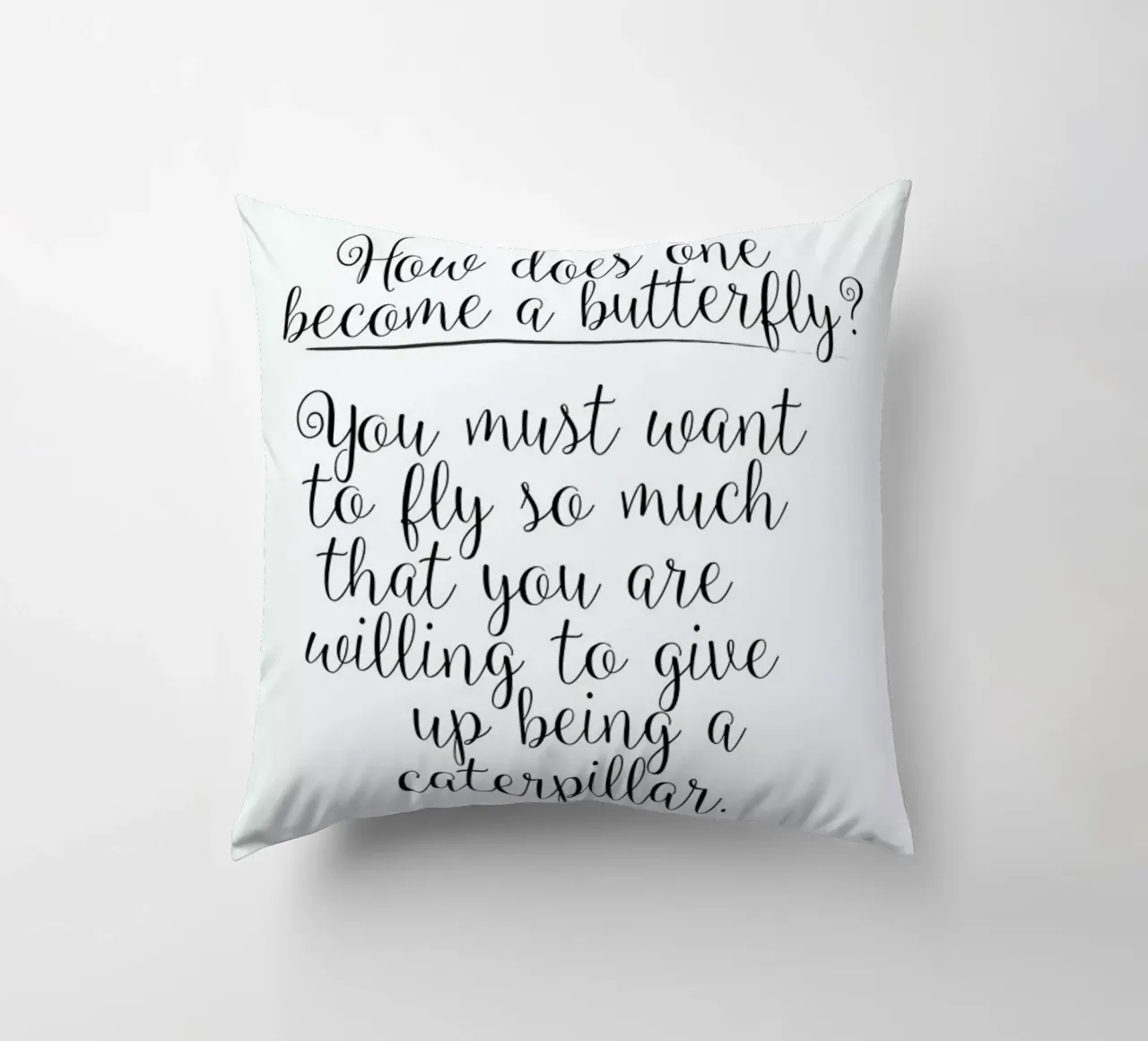 How Does One Become A Butterfly cuscino da Honeymoon Hotel