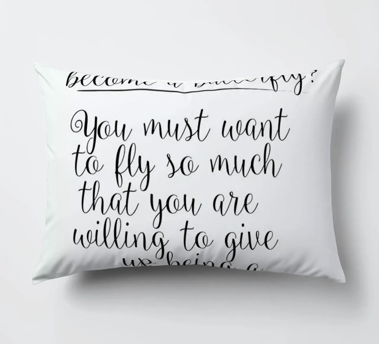 How Does One Become A Butterfly cuscino da Honeymoon Hotel