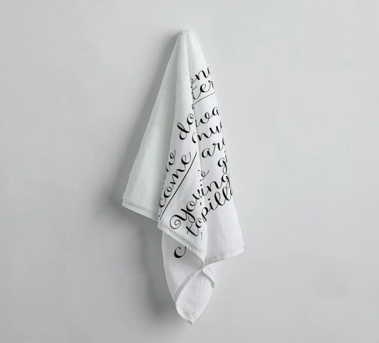 How Does One Become A Butterfly asciugamano da bagno da Honeymoon Hotel
