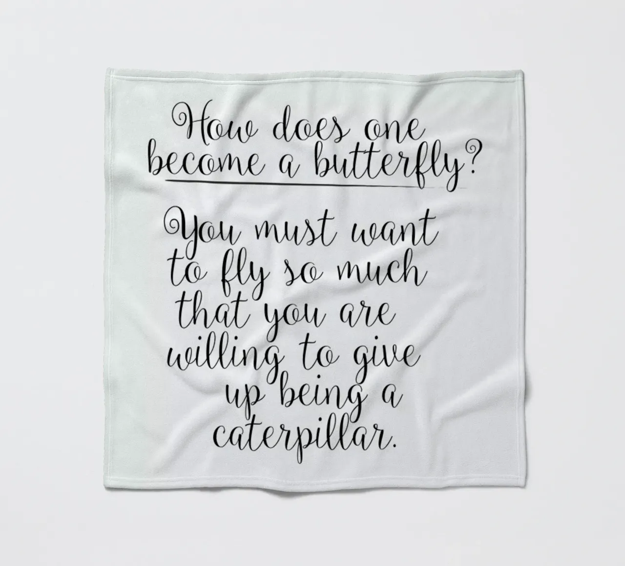 How Does One Become A Butterfly coperta in pile da Honeymoon Hotel
