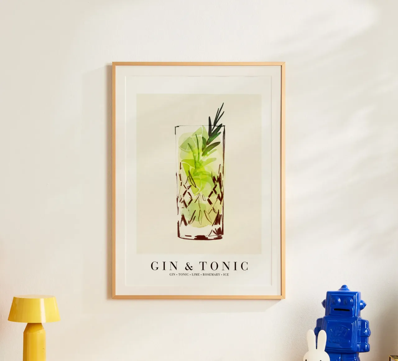 Gin & Tonic carta hahnemühle da Ekaterina Koroleva