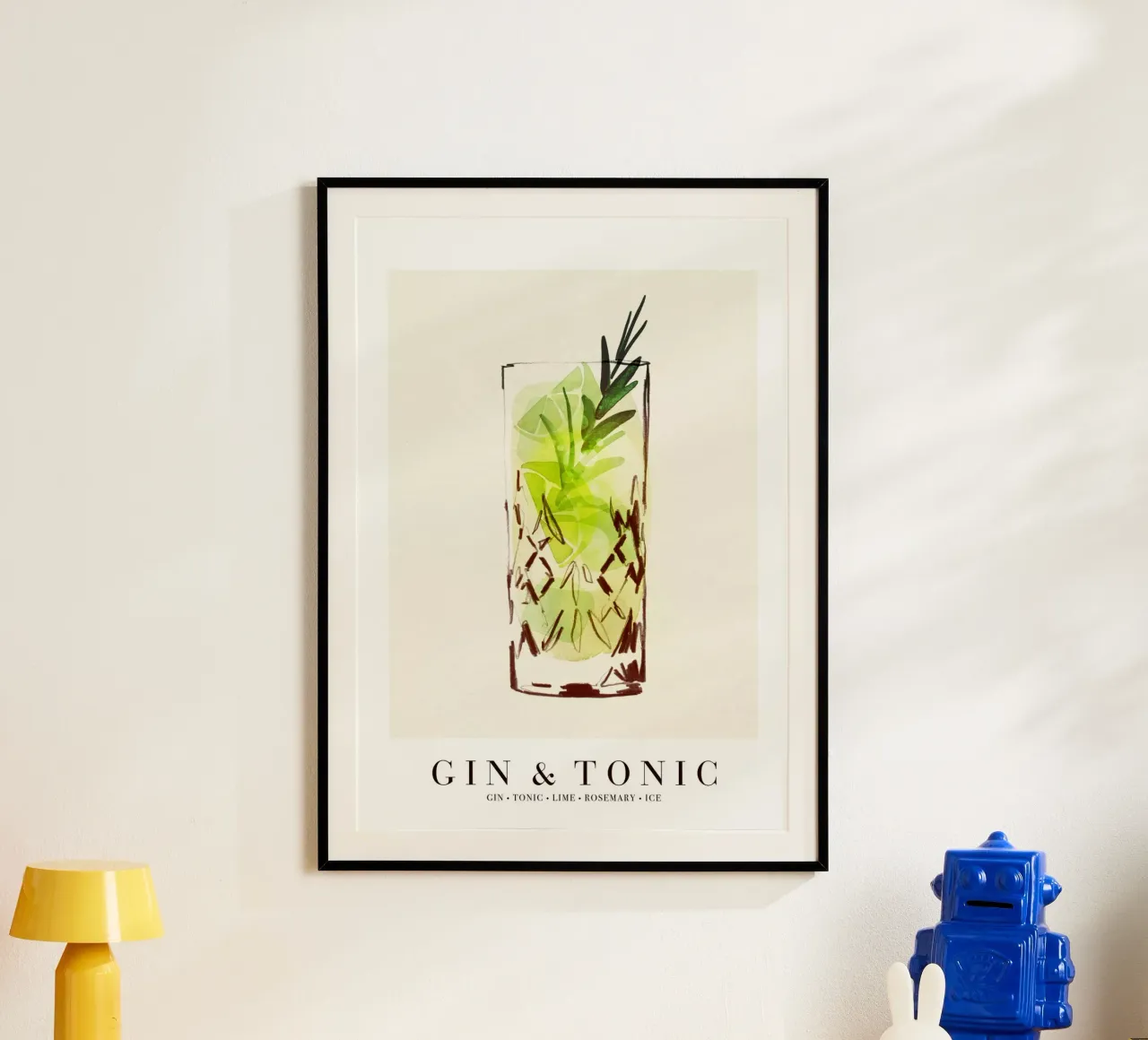 Gin & Tonic carta hahnemühle da Ekaterina Koroleva