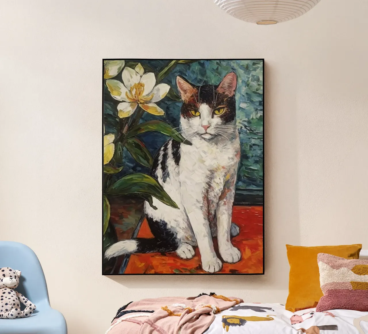 Cat plexiglas de Artsy Bessy