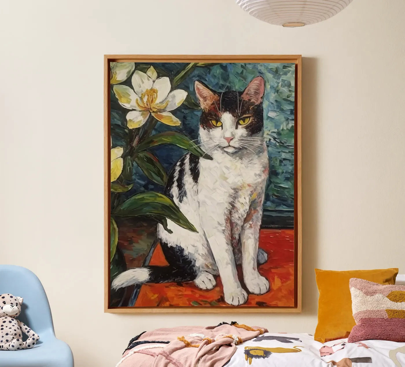 Cat canvas van Artsy Bessy