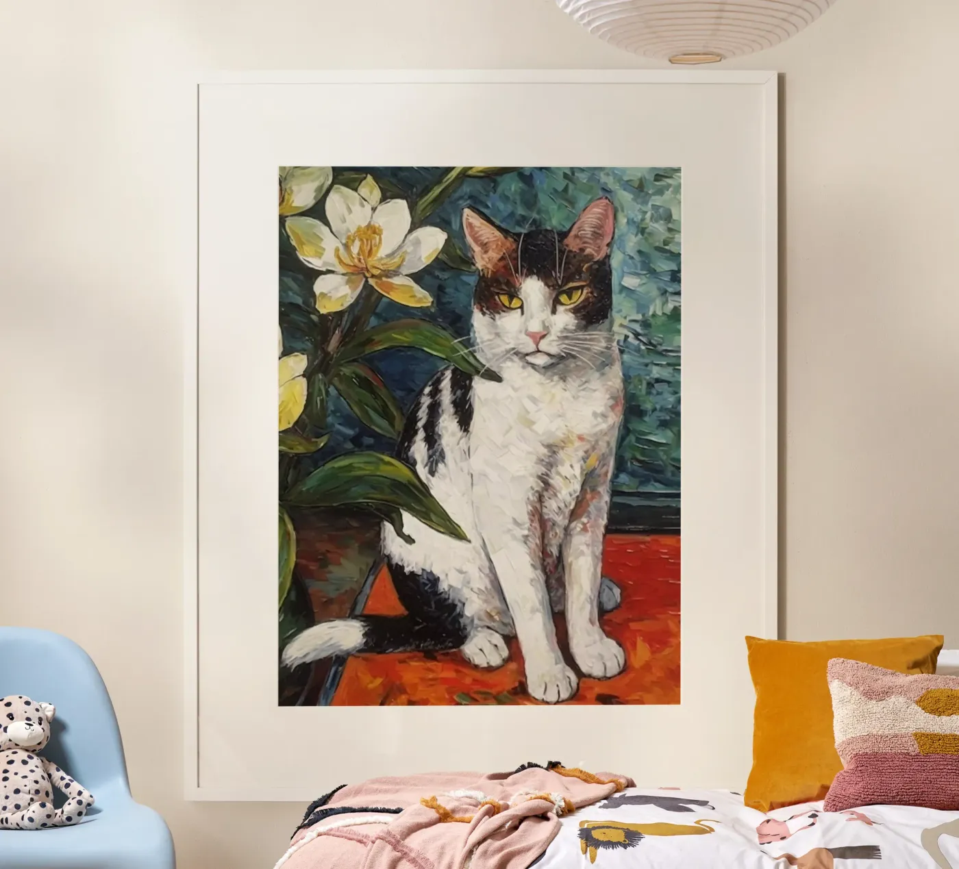 Cat Poster von Artsy Bessy