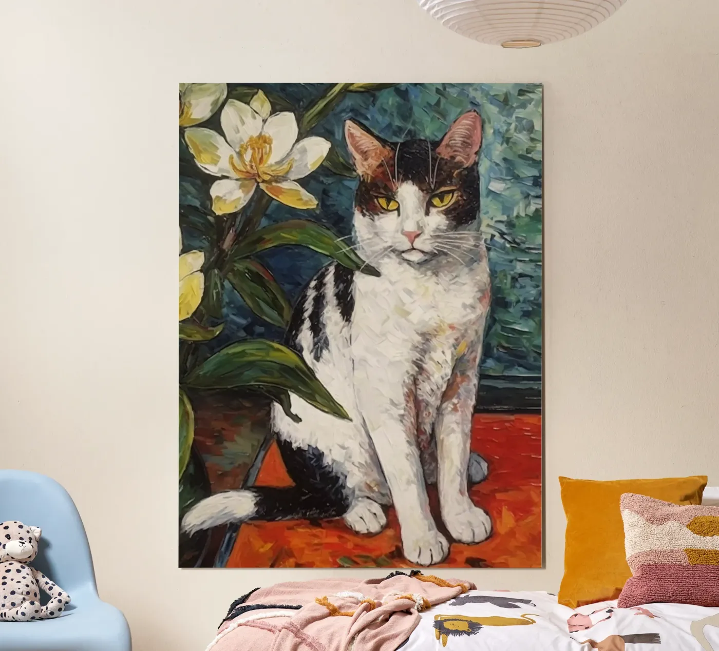 Cat Poster von Artsy Bessy