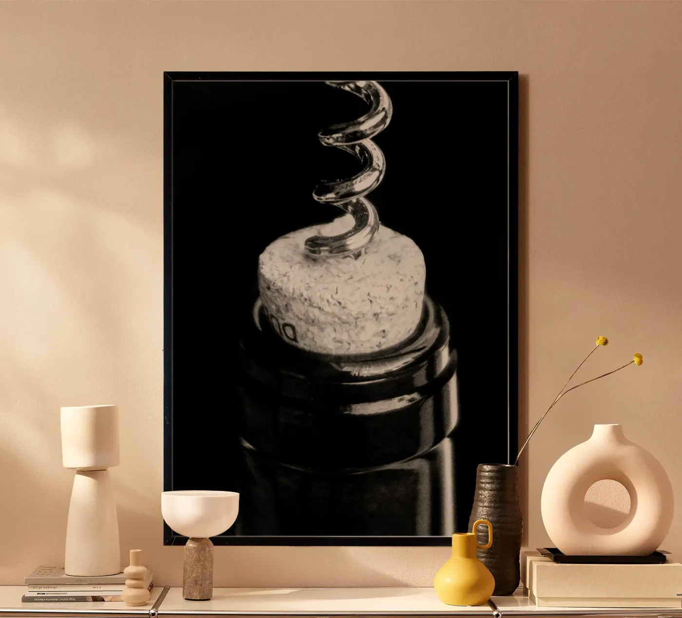 Wine Time Poster von Pictufy Photography