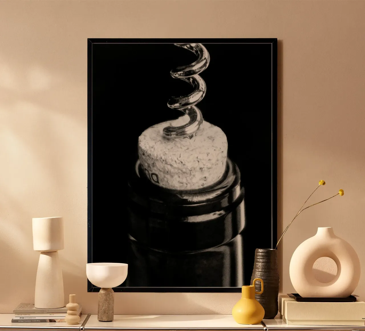 Wine Time poster by Pictufy Photography